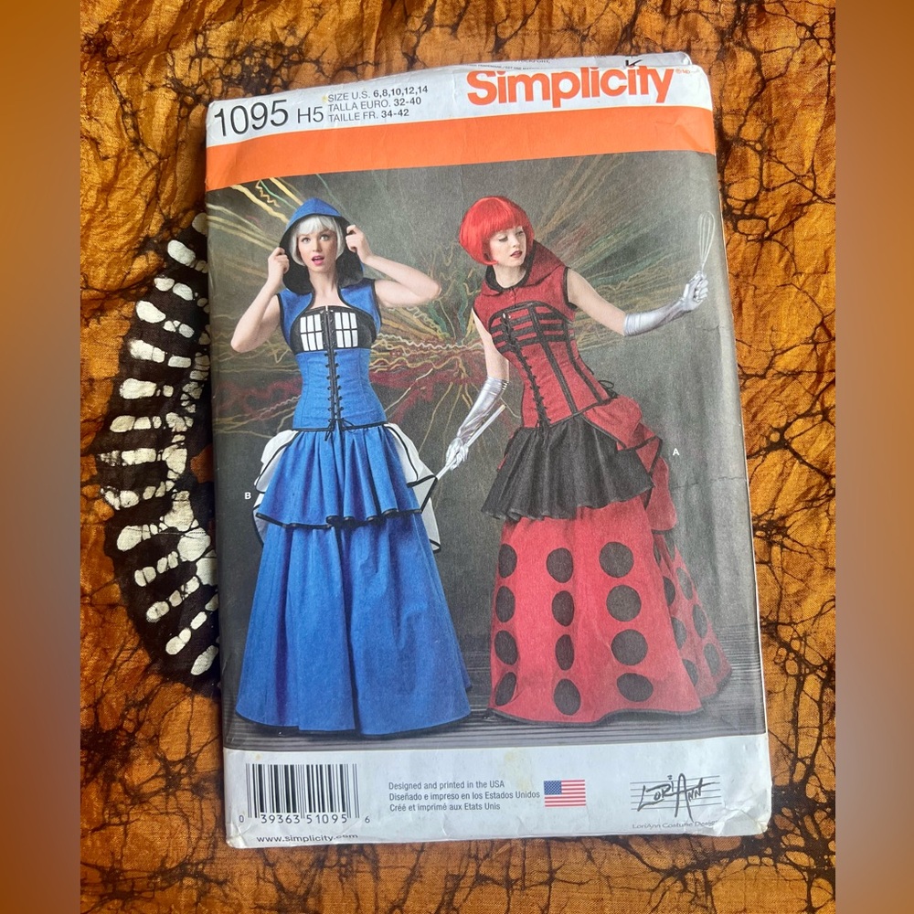 Simplicity 1095 Sewing Pattern